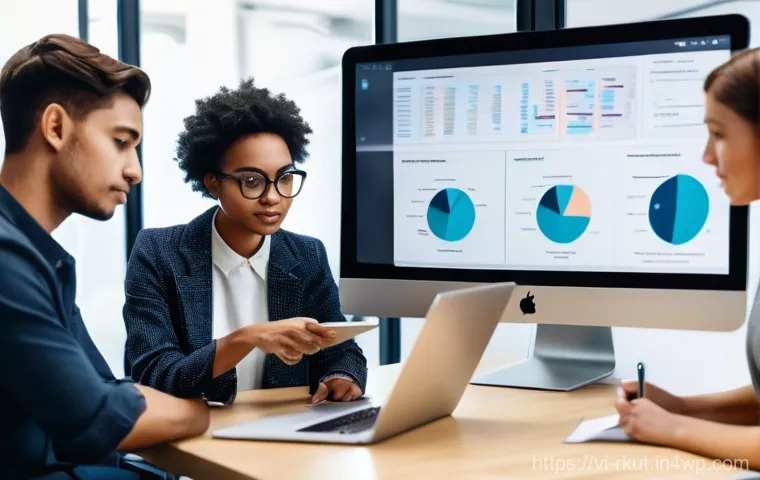 비판적 사고로 소셜 미디어 활용하기 - **Prompt:** A dynamic, thought-provoking image of a young Vietnamese woman (mid-20s, dressed in mode...