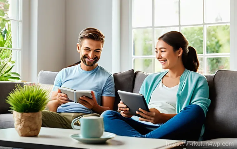 정보 과잉 시대의 비판적 소비 - **Prompt:** A diverse group of four teenagers (two boys and two girls, all visibly 15-16 years old),...